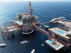 Cuma di Arab Saudi, Dari Pengeboran Minyak Jadi Taman Rekreasi