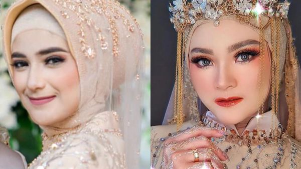 7 Adu Gaya Hijab Istri Ridho dan Rizki DA yang Parasnya Disebut Mirip
