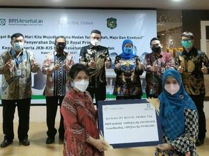 Royal Prima Bantu 2.429 Warga Kota Medan Bayar Iuran JKN-KIS