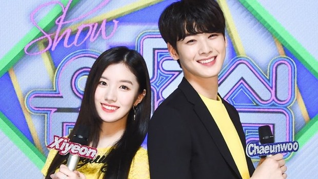 Cha Eun Woo 'Astro' dan Xiyeon 'Pristin'