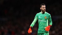 David De Gea masih akan jadi andalan di bawah mistar gawang. (Foto: Getty Images/Naomi Baker)