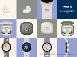 Ini Harga Galaxy Watch 4 dan Buds 2 Maison Kitsuné di Indonesia