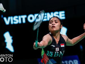 Denmark Open 2021: Gregoria Kalah, Tunggal Putri Habis