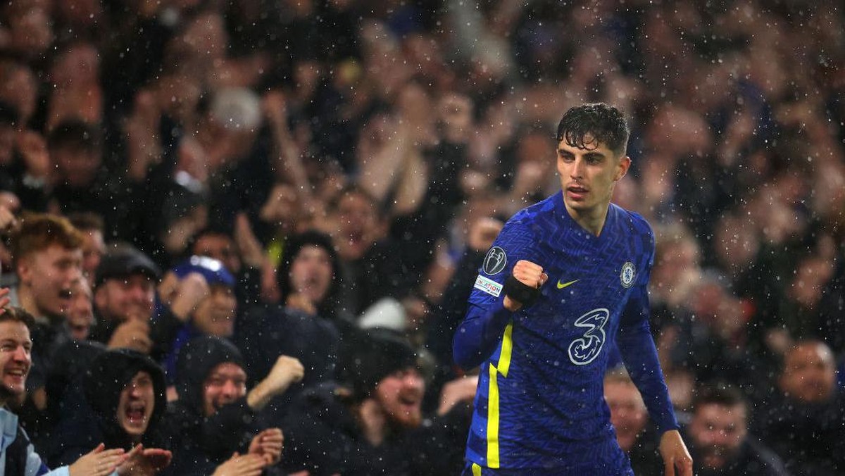 Kai Havertz masih seret gol di Chelsea musim ini. (Foto: Getty Images/Catherine Ivill)