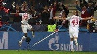 3 gol Karim Adeyemi (Salzburg). Foto: Getty Images/Christian Kaspar-Bartke