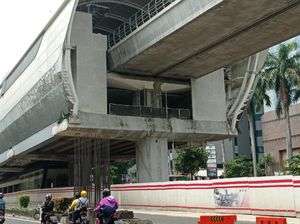Pekerja Jatuh di Pembangunan LRT Kuningan, Kepala Proyek-Mandor Diperiksa Pekerja Jatuh di Pembangunan LRT Kuningan, Kepala Proyek-Mandor Diperiksa