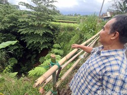 Bekas Lubang Raksasa di Sukabumi Bikin Warga Waswas