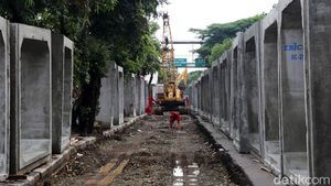 Antisipasi Banjir, Gorong-gorong Dibangun di Jakarta Timur