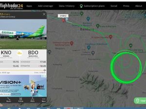 Pesawat Berputar Belasan Kali di Bandung, Ini Penjelasan Bandara Husein