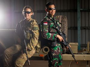 Prajurit TNI dan Prajurit Australia Gelar Latihan Tempur Bersama di Darwin