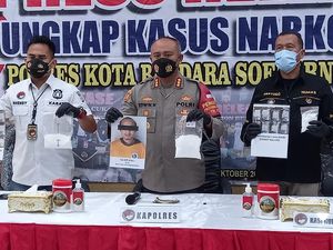 Polres Bandara Soetta Gagalkan Penyelundupan 3,2 Kg Sabu ke Mandalika NTB Polres Bandara Soetta Gagalkan Penyelundupan 3,2 Kg Sabu ke Mandalika NTB