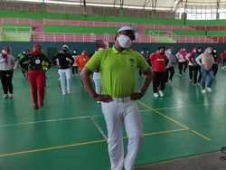 Nakes di Sidoarjo Gelar Senam Osteoporosis Cegah Pengeroposan Tulang