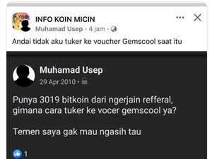 Viral Pria Ngaku Punya 3.019 Bitcoin, Menyesal Ditukar Voucher Game Viral Pria Ngaku Punya 3.019 Bitcoin, Menyesal Ditukar Voucher Game