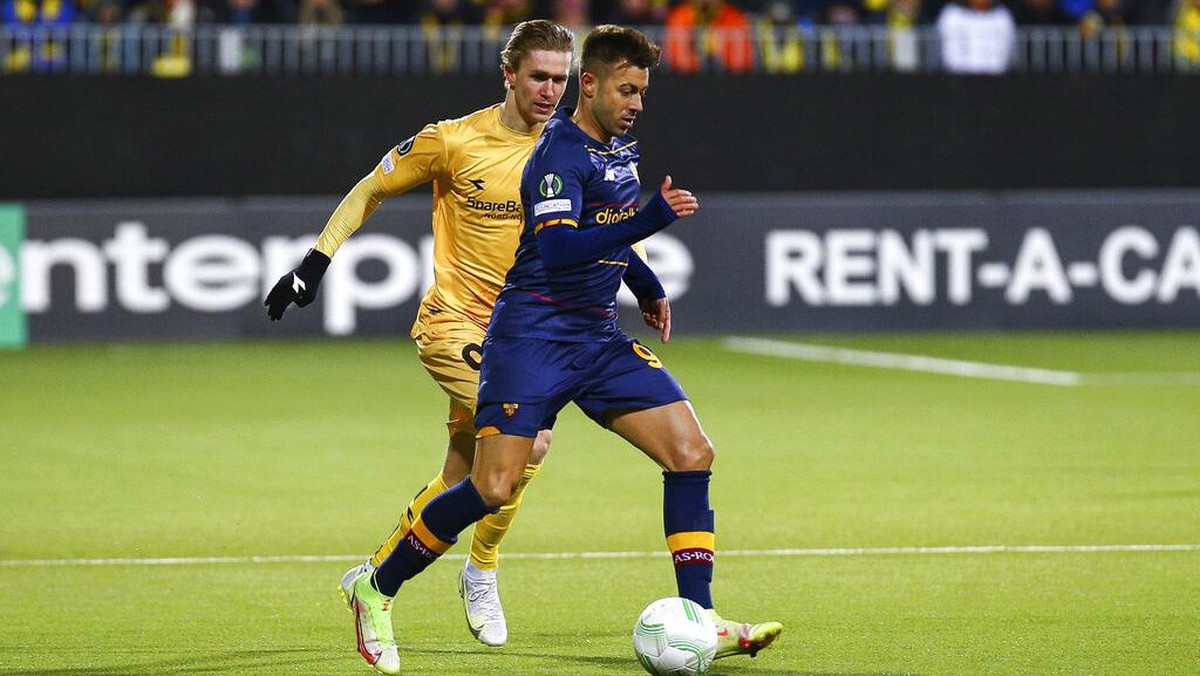AS Roma dipermalukan Bodo/Glimt 1-6 di UEFA Conference League (Foto: AP/Mats Torbergsen)