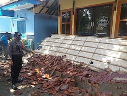 Dampak Gempa Malang, BPBD Kab Blitar Catat 4 Bangunan Rusak