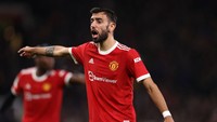 Bruno Fernandes jadi calon kuat untuk jadi kapten MU selanjutnya. Sejauh ini, dirinya merupakan wakil kapten sekaligus pemimpin di lini tengah (Getty Images)