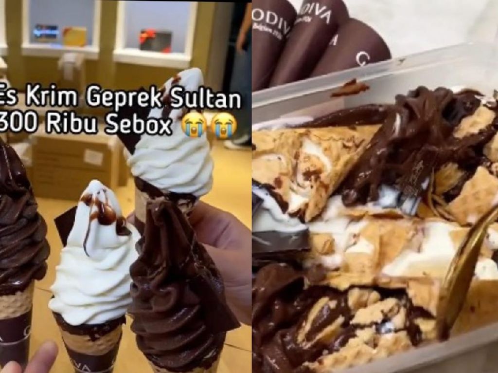 5 Kreasi Es Krim Geprek Viral, Ada yang Pakai Es Krim Sultan 5 Kreasi Es Krim Geprek Viral, Ada yang Pakai Es Krim Sultan
