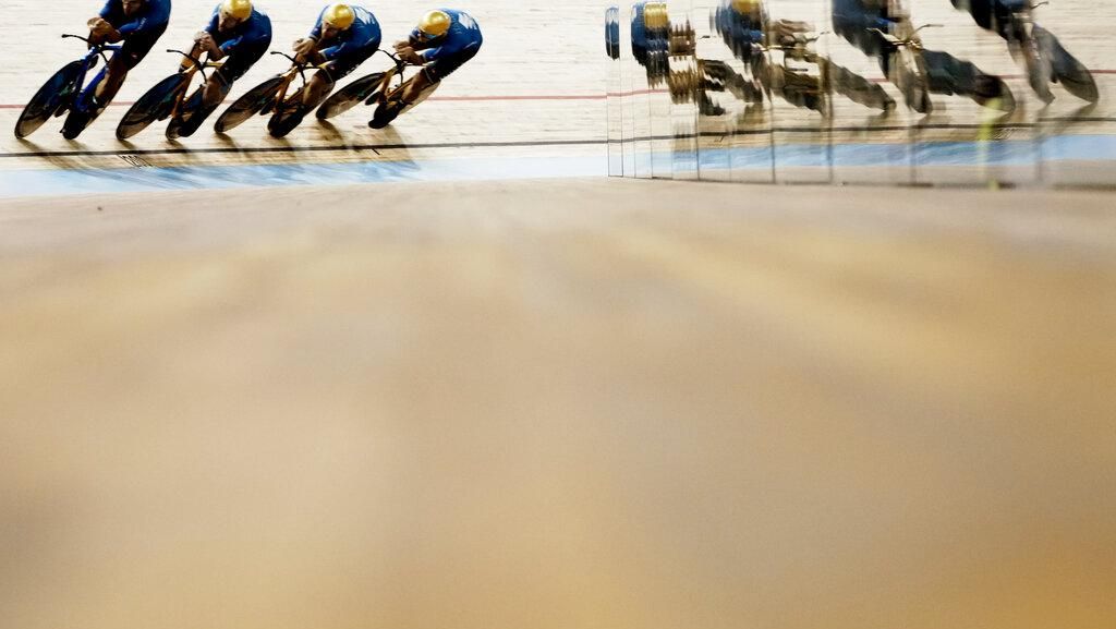 Kuartet Italia Jadi yang Tercepat Sejagat di Lintasan Velodrome UCI 2021
