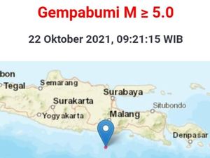 Gempa Malang Sempat Bubarkan Antrean Vaksinasi COVID-19 dan Rapat Sekolah