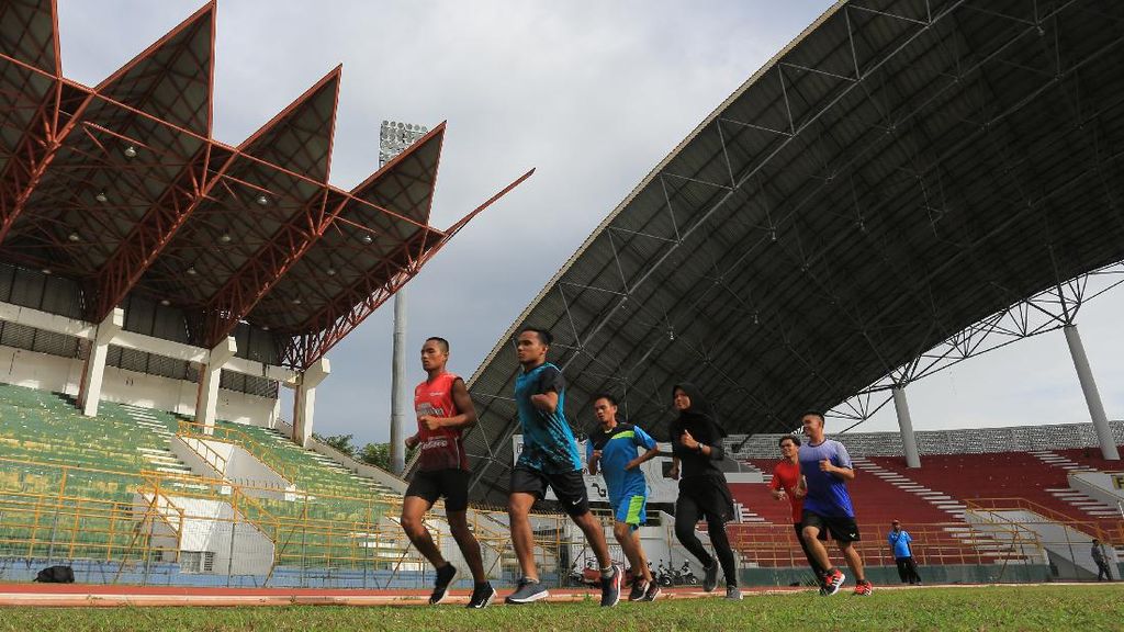 Intip Latihan Atlet Paralimpik Aceh Jelang Peparnas 2021