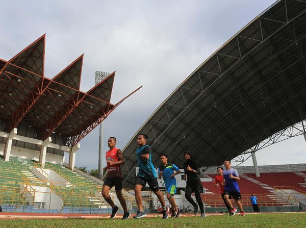 Intip Latihan Atlet Paralimpik Aceh Jelang Peparnas 2021