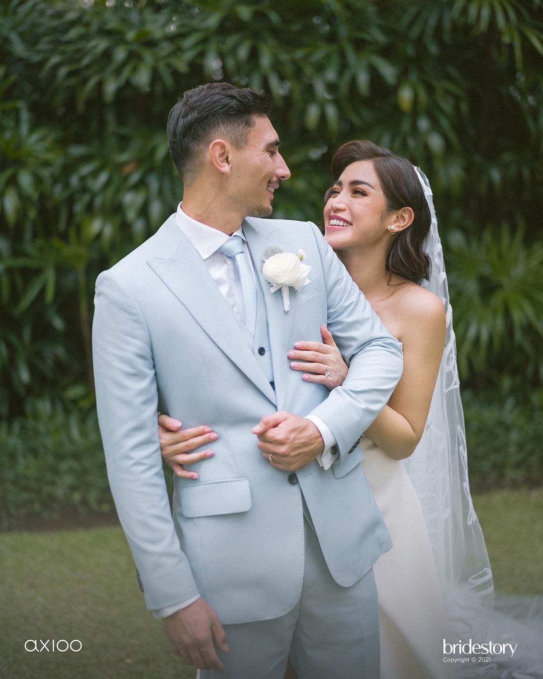 Jessica Iskandar dan Vincent Verhaag menikah