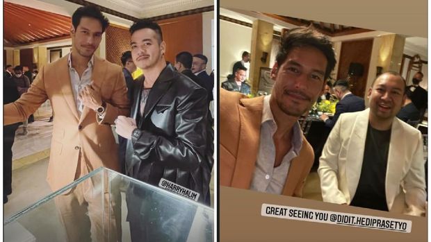 Jessica Iskandar Nikah Hari Ini, Richard Kyle Asyik Foto dengan Anak Prabowo