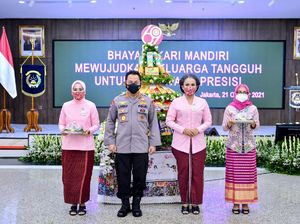 Kapolri: Polri Kuat karena Didukung Bhayangkari