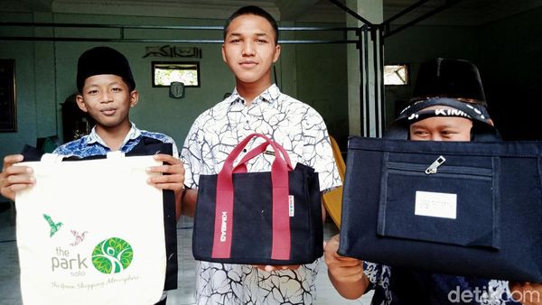 Keren! Tas Santri di Klaten Ini Dijual Hingga ke Mancanegara