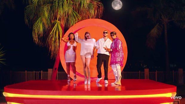 Lisa BLACPINK, Megan Thee Stallions, DJ Snake, dan Ozuna
