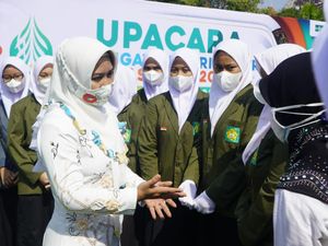 Peserta Terbatas, Walkot Mojokerto Pimpin Upacara Hari Santri 2021