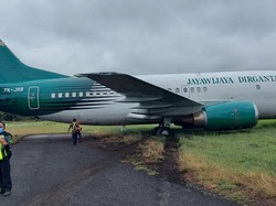 Ini Penyebab Pesawat Jayawijaya Dirgantara Tergelincir di Bandara Sentani