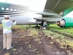 3 Fakta Terkini Pesawat Jayawijaya Dirgantara Tergelincir di Sentani