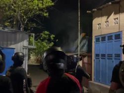 Bubarkan Tawuran di Makassar, Polisi Diserang Anak Panah-Molotov
