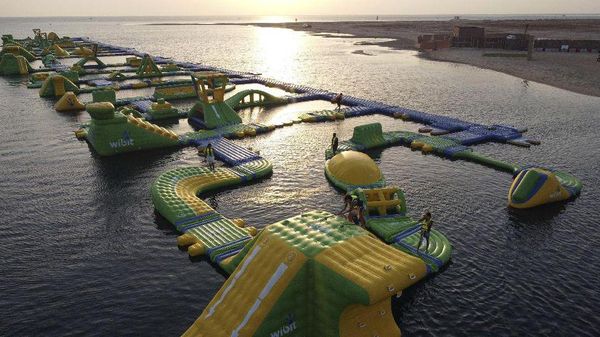 Potret Pure Beach, Pantai Bikini di Arab Saudi