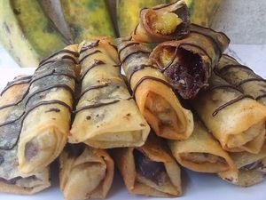 Resep Pembaca: Resep Lumpia Pisang Cokelat yang Renyah Manis Buat Camilan