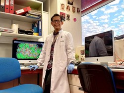 Pesan Dr Yudhi, Santri Peneliti COVID-19 di Spanyol: Terus Belajar Hal Baru