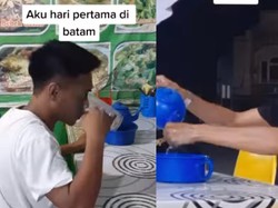 Viral Teko di Rumah Makan Ini Airnya Tidak untuk Diminum Tapi Buat Cuci Tangan