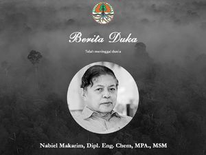 Nabiel Makarim Eks Menteri Lingkungan Hidup Meninggal Dunia