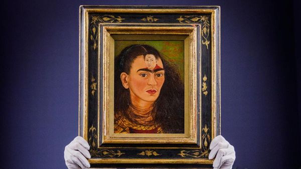 Wow! Potret Diri Seniman Nyentrik Frida Kahlo Dijual Rp 425 M