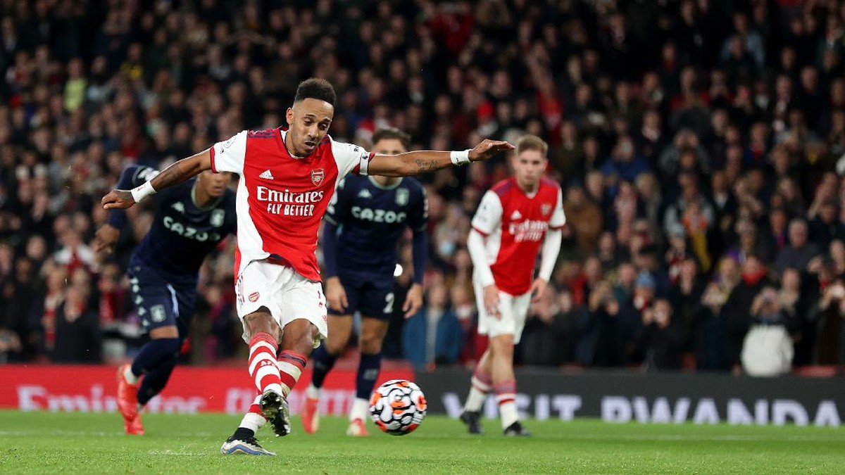 Arsenal menang 3-1 atas Aston Villa. (Foto: Getty Images/Alex Pantling)