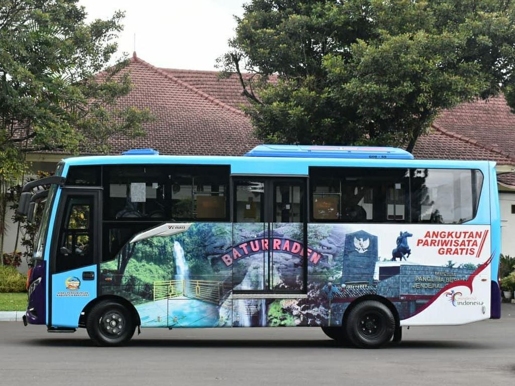 Asyik! Purwokerto Punya Bus Wisata Gratis, Mulai Beroperasi Hari Ini Asyik! Purwokerto Punya Bus Wisata Gratis, Mulai Beroperasi Hari Ini