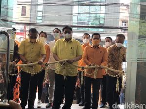 Airlangga Resmikan Kantor Baru Ormas MKGR: Semangat Baru Menuju 2024