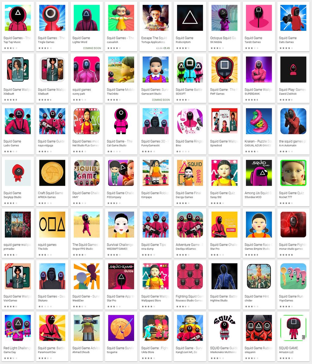 Aplikasi Squid Game Berbahaya