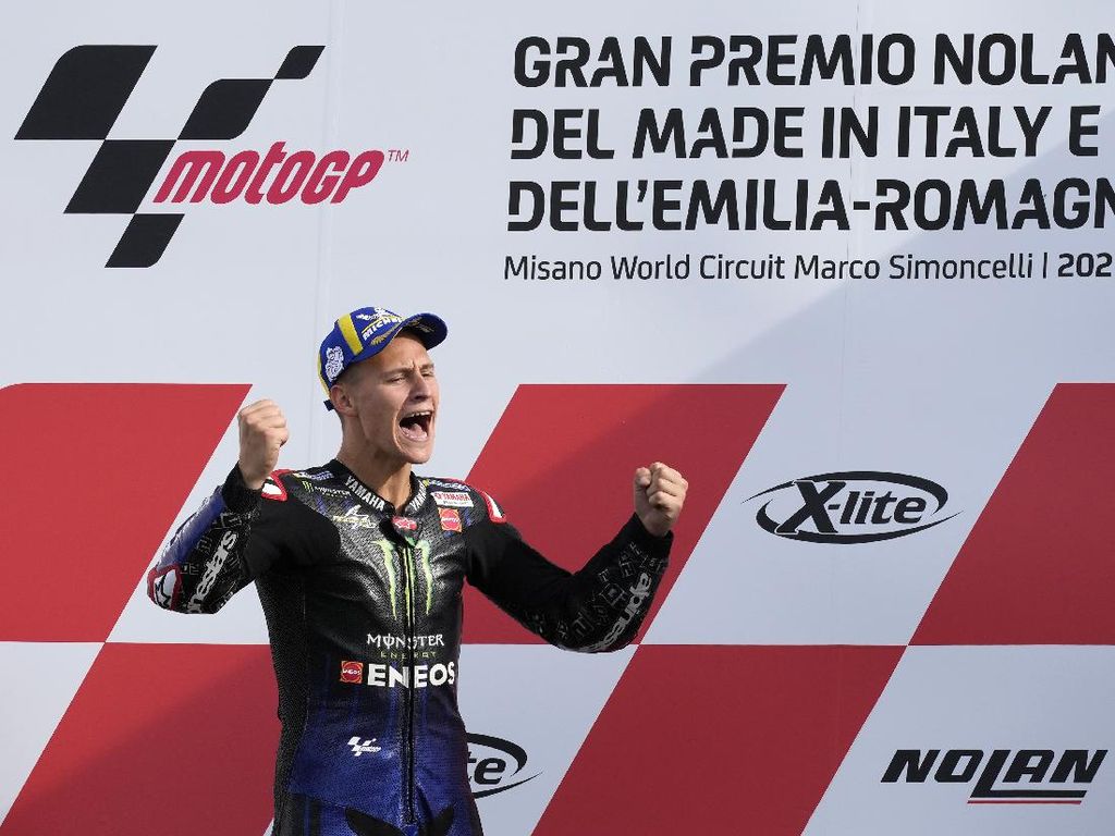 Marquez Menangi MotoGP Emilia Romagna, Quartararo Juara Dunia