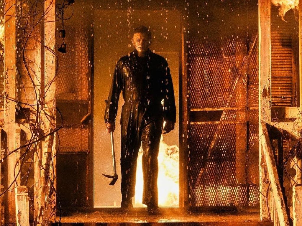 Gelut Jamie Lee Curtis vs. Michael Myers Berakhir di Halloween Ends Gelut Jamie Lee Curtis vs. Michael Myers Berakhir di Halloween Ends