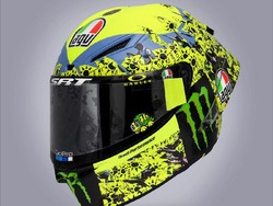 Inspirasi Helm Spesial Rossi di Balapan Kandang Terakhir