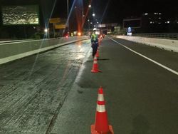 24 Titik Jalan Tol Bali Mandara Diperbaiki, Waspada Rekayasa Lalin