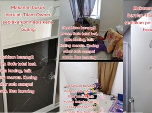 Viral Kisah Penyewa dari Neraka, Tinggalkan Makanan Berulat & Kotoran Hewan
