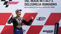 Quartararo Rayakan Gelar Juara Dunia MotoGP 2021